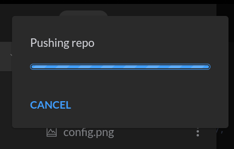Spck editor Git push on mobile