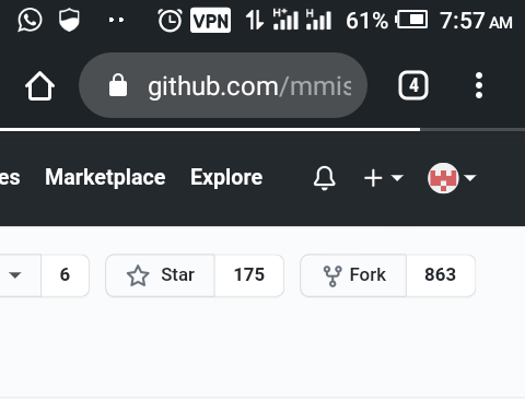 Click the fork icon there