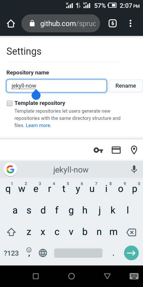 Old one looks like this