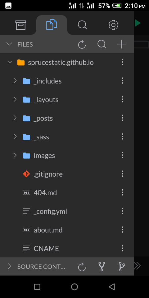 Successfully clone website on Spck editor
