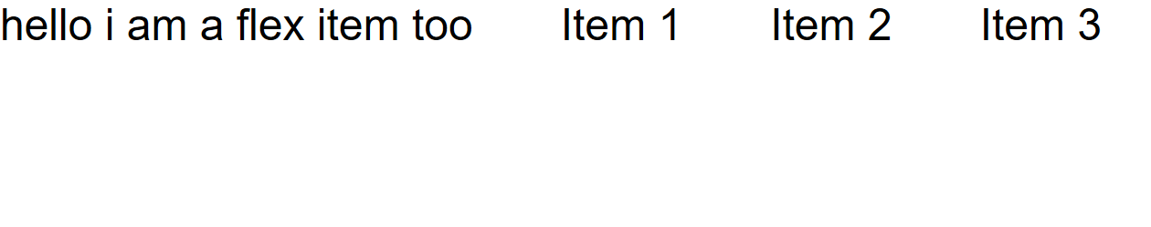 Flip items with flexbox