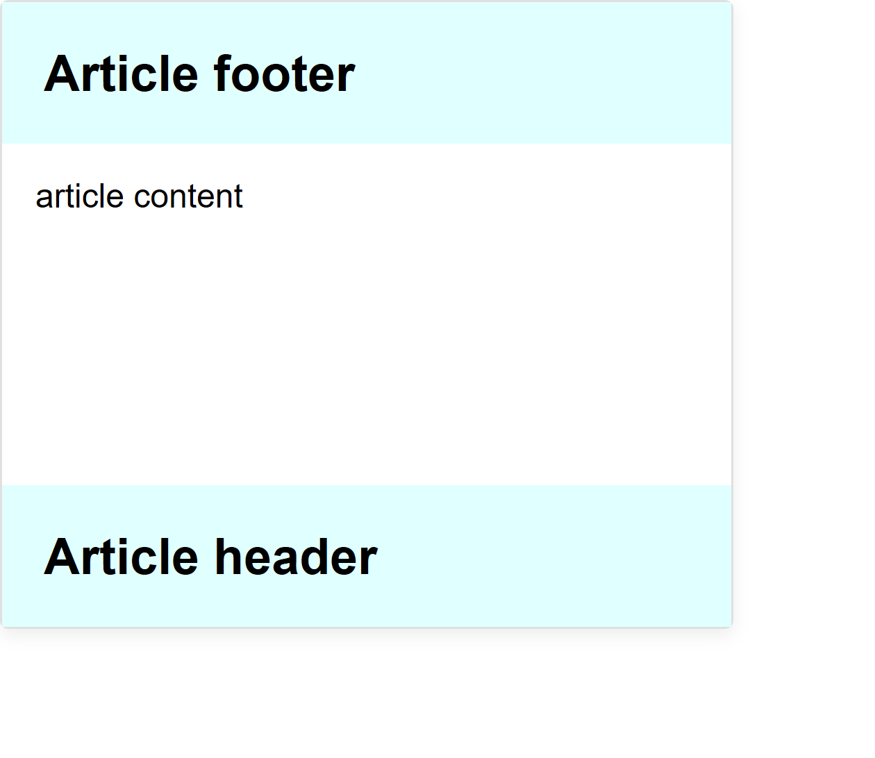 Flip items with flexbox